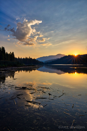 August Sunrise at Hume Lake
