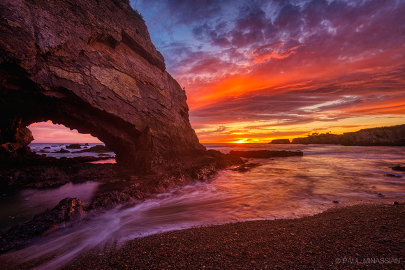 Cove Arch Sunset