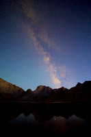 Milky Way over Deep Lake