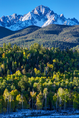 Mount Sneffels from County Road 5