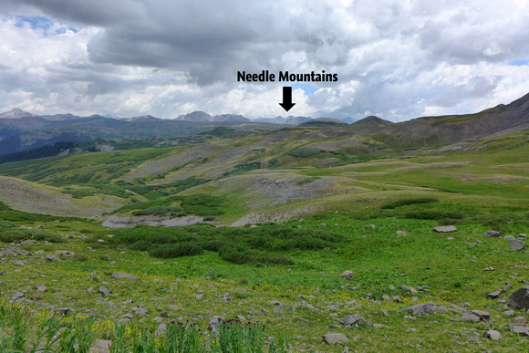 Stony Pass looking southwest