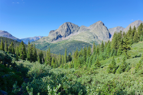 looking south from Hunchback Pass