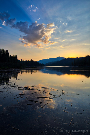 Hume Lake Dawn in August