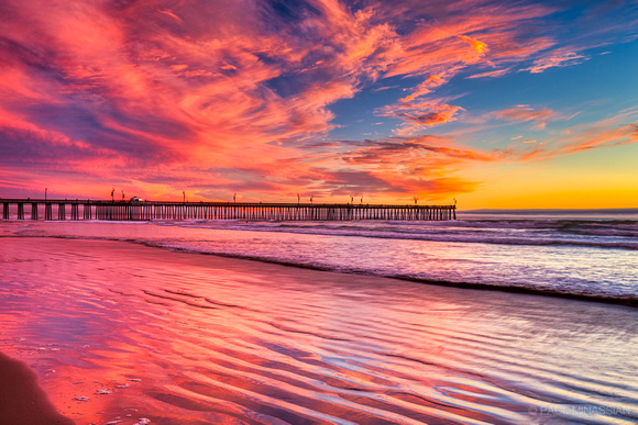 Pismo Beach Pier Sunset
